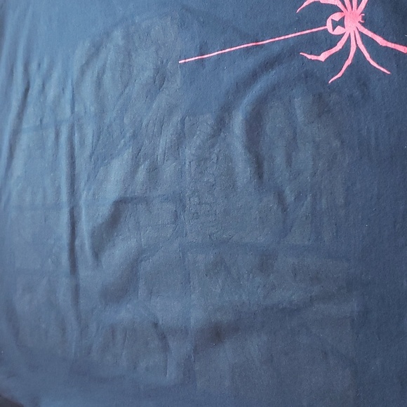 Marvel Spiderman Black T-shirt Size M - Picture 2 of 7